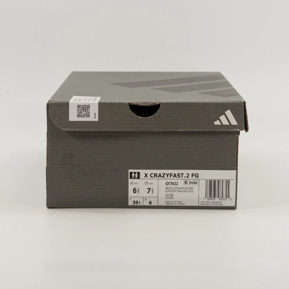 Adidas X Crazyfast.2 FG Marinerush GY7422 Soccer Cleats Multi Size